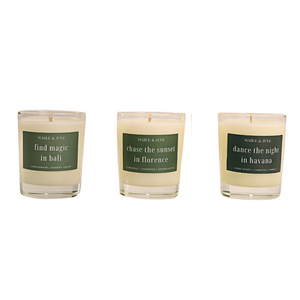 049 / the traveler (set of 3 mini candles)